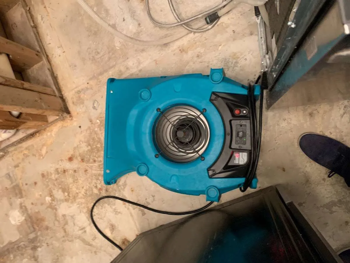 Air mover drying equipment for Mold Remediation & Removal in Richmond Heights